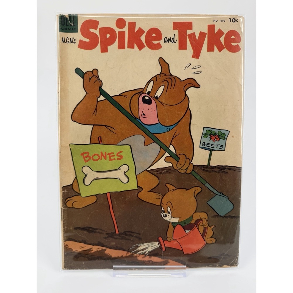 Dell Comics Spike and Tyke #499 Golden Age Vintage Comic Funny Animal 10¢